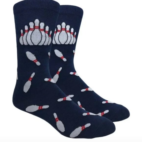 Original Penguin Brand Men's BOWLING Socks ONE SIZE - Picture 7 of 8